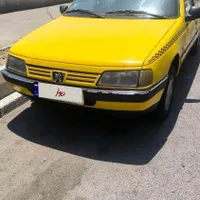 پژو 405 جی ال ایکس  ۱۳۹۶ تاکسی گردشی تهران|خودرو سواری و وانت|تهران, خلیج فارس|دیوار