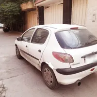پژو 206 سفید  مدل ۱۳۸۰|خودرو سواری و وانت|کرمان, |دیوار