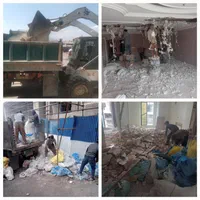 تخریب کار(کلی و جزئ)تخریب دیوار آرک اوپن شومینه کف