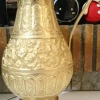 سماور قلمزن آب طلا / استاد اکبر عباسی /اصل و قدیمی|کلکسیون اشیاء عتیقه|تهران, مهران (سیدخندان)|دیوار