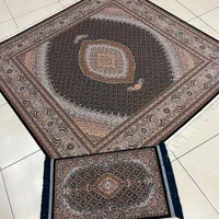 فرش ۲*۲ ریز بافت مربع و دایره(فرش نادر)نقد اقساط|فرش|تبریز, |دیوار