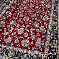 فرش ۶ متری نوبافت افشان گل ابریشم