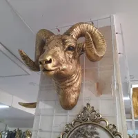 تندیس کله قوچ دیوارکوب سایز خیلی بزرگ «امید دکور»|مجسمه، تندیس، ماکت|مشهد, شهرک رازی|دیوار
