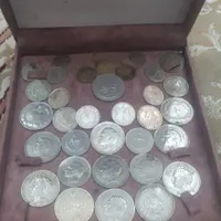 سکه پهلوی و قدیمی سنگ