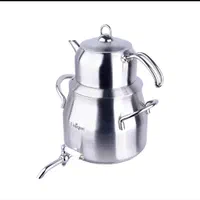 کتری قوری روهمی چای ساز کنارهمی اتو پرس کف چدن|قوری، کتری، قهوه‌ساز دستی|قم, علی آباد سعدگان|دیوار