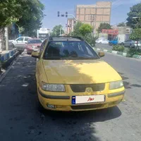 تاکسی سمند مدل 90 دوگانه شرکتی با امتیاز خط