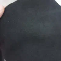 پارچه کبریتی ریز مشکی ۱۶۵ سانتی متر