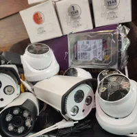 8 دوربین مدار بسته با میکروفون پکیج کامل|دوربین مداربسته|رشت, گلباغ نماز|دیوار