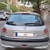 پژو 206 تیپ ۵، مدل ۱۳۹۳|خودرو سواری و وانت|تهران, شهرک گلها|دیوار