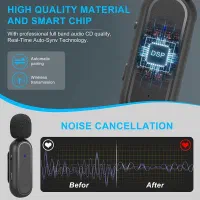 میکروفون یقه ای مدل DK61 Lightning Type-C|صوتی و تصویری|تهران, ایرانشهر|دیوار