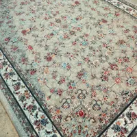 طرح زیبای افشان تمام گل در همه متراژ فرش