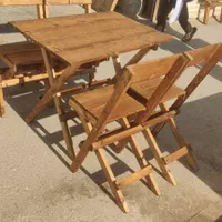 انواع میز صندلی تاشو فلزی و چوب|مبلمان خانگی و میز عسلی|الوند, |دیوار