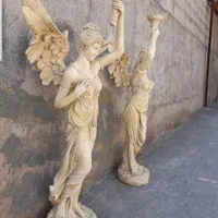 مجسمه فرشته بالدار فایبرگلاس مقاوم شیک محوطه ای|مصالح و تجهیزات ساختمان|شیراز, ابیوردی|دیوار