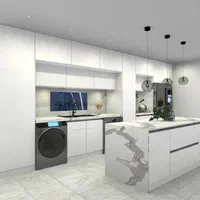 کابینت مدرن (دو پله)|مصالح و تجهیزات ساختمان|کرج, چهارصد دستگاه|دیوار