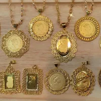 اونس مریمی طرح شمش با آبکاری طلای۲۴عیار