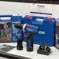 دریل شارژی 12ولت‌ 2باتری هیوندای کُره گارانتی