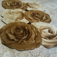 فرش 1 در 1.5 طرح گل