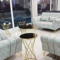 مبل راحتی طلایی