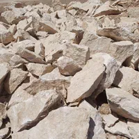 سنگ کرم رنگ سنگ لاشه بنایی سنگ چینی  بلوک سیمانی|عمده‌فروشی|قم, بوستان علوی|دیوار