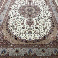 (فرش فرزین)جفت۶ متری نقشه شیوا۵۰رج،چله ابریشم