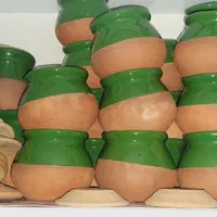 دیزی سفالی|ظروف پخت‌وپز|اصفهان, شمس آباد|دیوار