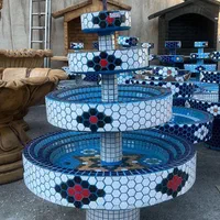 آبنما کاشیکاری فرشتگان چراغخور سرامیکی سنتی|مصالح و تجهیزات ساختمان|یزد, |دیوار