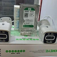 پک دو دوربین مداربسته ۵ مگاپیکسل با یکسال گارانتی