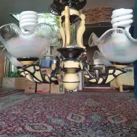 لوستر گل 5شاخه|لوستر و چراغ آویز|اصفهان, ملک‌شهر|دیوار