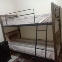 تخت خواب دوطبقه در حد نو|تخت و سرویس خواب|تهران, جوادیه|دیوار