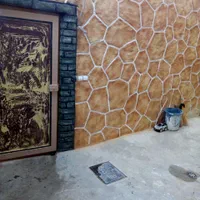 سیمانکاری طرحی و ساده. بندکشی سنگ . و بـنّایـی و..|خدمات پیشه و مهارت|تبریز, |دیوار
