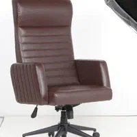 صندلی چرخدار جک دار دسته نرم پشت بلند مدیریت طبی