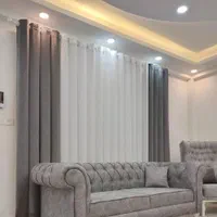 پرده آماده سالن عرض ۳ متر دوطرفه در ارتفاع|پرده، رانر، رومیزی|تهران, عبدل‌آباد|دیوار