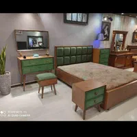 سرویس خواب کارلینو دو و تک نفره نگین ۲۰|تخت و سرویس خواب|مشکین‌دشت, |دیوار