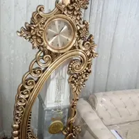ساعت پایه دار طلایی خیلی شیک