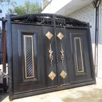 دروازه های حیاط درب ها ویلائی نو اهنی|مصالح و تجهیزات ساختمان|لاهیجان, آهندان|دیوار