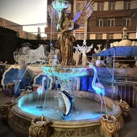 آبنما پاشوردار بتن گلاس مجلل شیک سنگین مقاوم باغی|مصالح و تجهیزات ساختمان|کاشان, |دیوار