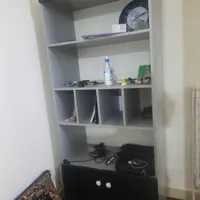 کتابخانه|کتابخانه، شلف، قفسه‌های دیواری|گرگان, |دیوار