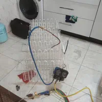 تعمیرات انواع/یخچال ساید/ کولر های گازی/لباسشویی/|خدمات پیشه و مهارت|پرند, |دیوار