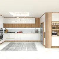 طراحی و اجرای سریع کابینت کمد پارکت و قرنیز