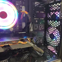 سیستم گیمینگ i5 گرافیک هشت RGB|رایانه رومیزی|گرگان, |دیوار