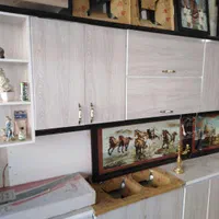 کابینت فلزی درب چوبی3متر آماده(ارتفاع 60و80)|مصالح و تجهیزات ساختمان|خرمشهر, |دیوار