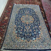 قالیچه نایین با کمی ابریشم