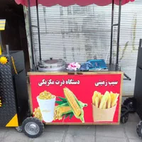 دستگاه بلال تنوری باکس دار و چتر دار ضد آب|کافی‌شاپ و رستوران|خاوران, |دیوار