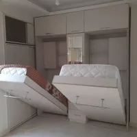 سازنده تخت تاشو کد ۱۲۵۴ کج|تخت و سرویس خواب|رشت, انصاری|دیوار