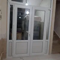 درب وپنجره دوجداره upvc توری پلیسه