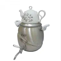 کتری قوری چُدن 6لیتری مارک K&T تمام استیل خارجی|قوری، کتری، قهوه‌ساز دستی|یزد, |دیوار