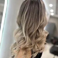 مدل برای تکمیل آلبوم رنگ مو