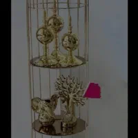 استند پایه فلزی دکوری تزیینی نیم قفس مدل کله گنبدی|صنایع دستی و سایر لوازم تزئینی|آفتاب, |دیوار