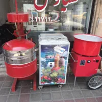 سماور هیئتی با پشمک برقی*ساز زن*فروشگاهی*پفیلا