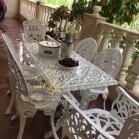 صندلی باغی آلومینیومی صدف دسته دار با تسمه|صندلی و نیمکت|شیراز, قالیشویی|دیوار